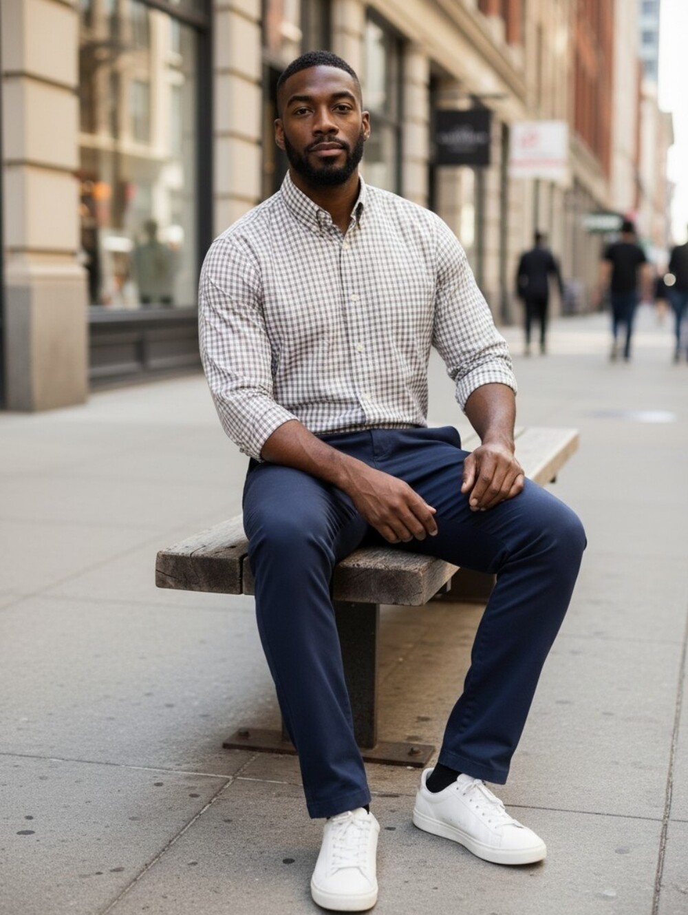 Ralph Lauren Classic Gingham Check Shirt In Excellent Condition.